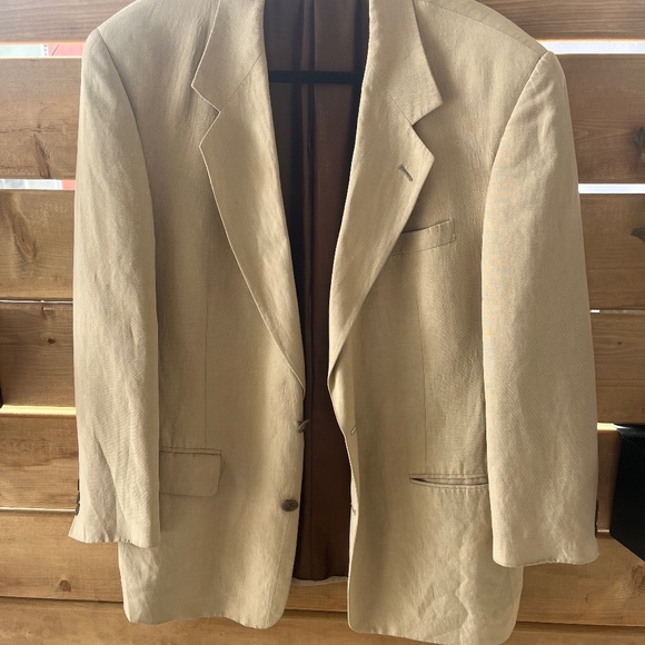 Harry Rosen linen blend jacket - Picture 1 of 4